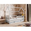 PAPI 80x180 white childrens house bed Lano Furniture