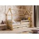PAPI 80x160 pine childrens house bed Lano Furniture PAPI 80x160 pine childrens house bed Lano Furniture