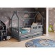 MONKEY 80x180 grey childrens house bed Lano Furniture MONKEY 80x180 grey childrens house bed Lano Furniture