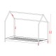 LUCKY 100x200 white childrens bed house Lano Furniture LUCKY 100x200 white childrens bed house Lano Furniture