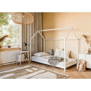 LUCKY 80x180 graphite children's bed house Lano Furniture