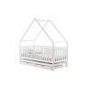 MAGIC 90x190 white bunk bed house Lano Furniture