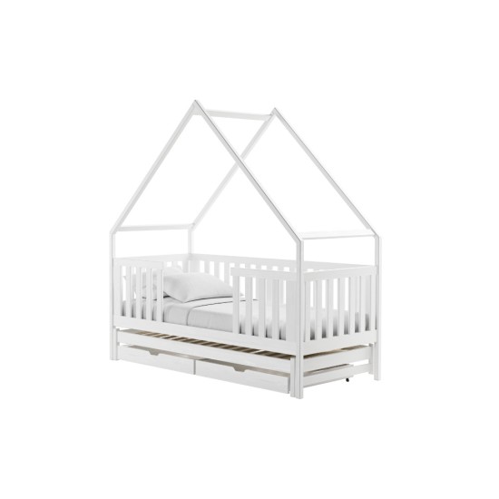 MAGIC 90x190 white bunk bed house Lano Furniture MAGIC 90x190 white bunk bed house Lano Furniture