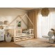 MAGIC 90x190 pine bunk bed house Lano Furniture MAGIC 90x190 pine bunk bed house Lano Furniture