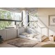 MORIS 90x200 white childrens bed house Lano Furniture MORIS 90x200 white childrens bed house Lano Furniture