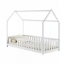 NOAH 90x200 white children's bed house Lano Furniture