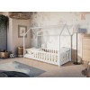 NOAH 80x180 gray childrens bed house Lano Furniture