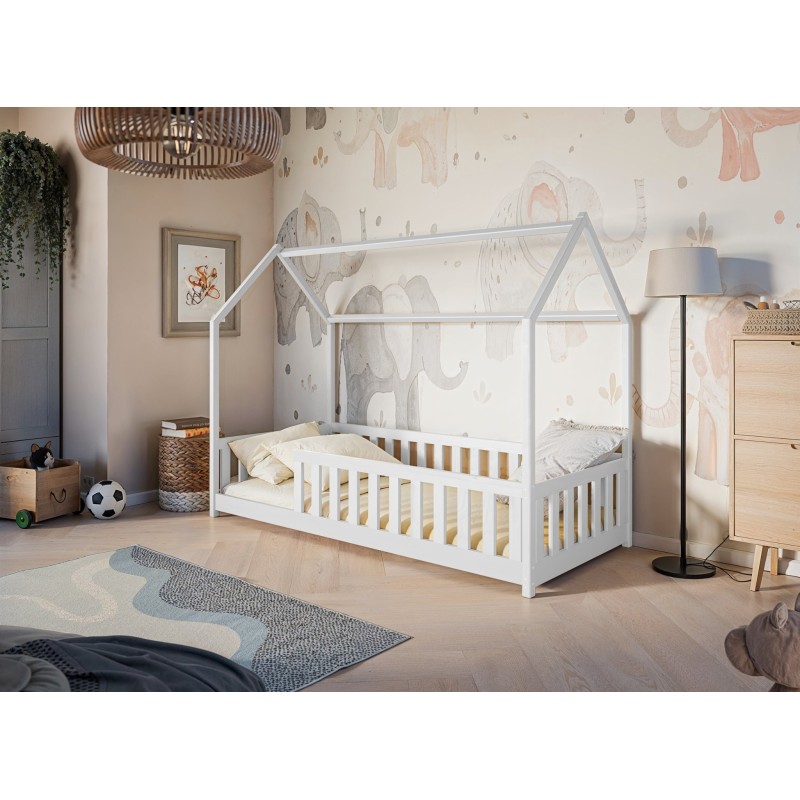 NOAH 80x180 gray childrens bed house Lano Furniture