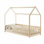 NOAH 80x180 pine children's bed house Lano Furniture
