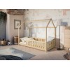 NOAH 80x180 pine childrens bed house Lano Furniture