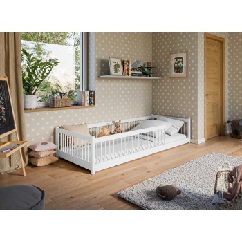 PEDRO 80x180 white children's bed playpen Lano Furniture