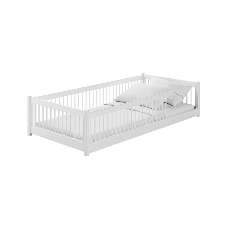 PEDRO 90x200 white childrens bed playpen Lano Furniture