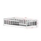 PEDRO 90x200 gray childrens bed playpen Lano Furniture