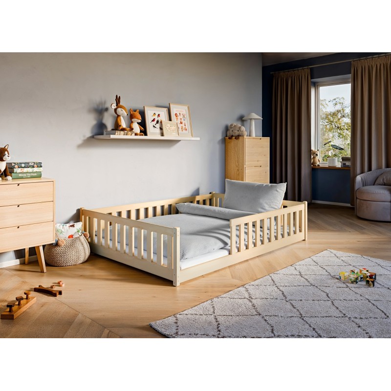 Παιδικό Κρεβάτι Montessori MATI 140x200 - pine