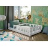 OTIS 120x200 white childrens single bed Lano Furniture
