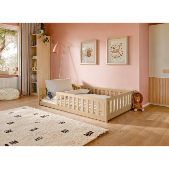 OTIS 120x200 pine children's single bed Lano Furniture