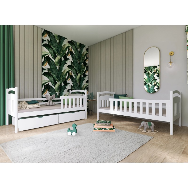 SEBUŚ 80x180 white bunk bed Lano Furniture