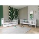 SEBUŚ 80x200 white bunk bed Lano Furniture