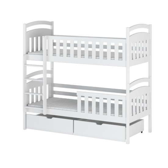 SEBUŚ 80x180 white bunk bed Lano Furniture SEBUŚ 80x180 white bunk bed Lano Furniture