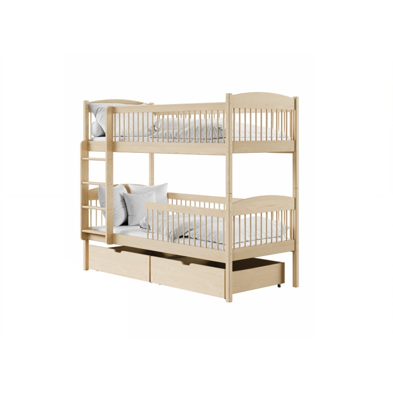 LUNA 80x180 pine bunk bed Lano Furniture