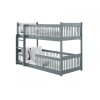 BOSTON 90x200 grey bunk bed Lano Furniture