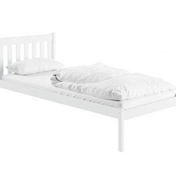 MARTIN 90x200 white children's single bed Lano Furniture