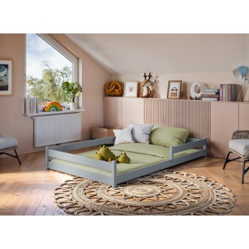 ZOFIA 120x200 grey children's single bed Lano Furniture