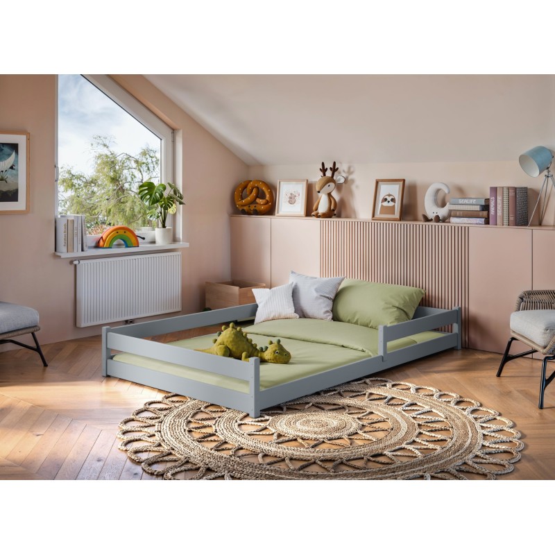 ZOFIA 120x200 grey childrens single bed Lano Furniture