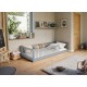 PEDRO 80x180 gray childrens bed playpen Lano Furniture PEDRO 80x180 gray childrens bed playpen Lano Furniture
