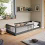 PEDRO 80x180 graphite children's bed playpen Lano Furniture