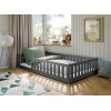 OTIS 120x200 graphite childrens single bed Lano Furniture