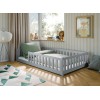 OTIS 120x200 grey childrens single bed Lano Furniture