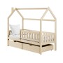 NATAN 80x160 pine children's house bed Lano Furniture