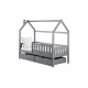 NATAN 80x180 grey childrens house bed Lano Furniture NATAN 80x180 grey childrens house bed Lano Furniture