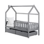 NATAN 90x190 grey children's house bed Lano Furniture
