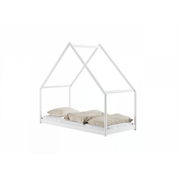 MORIS 100x200 white children's bed house Lano Furniture