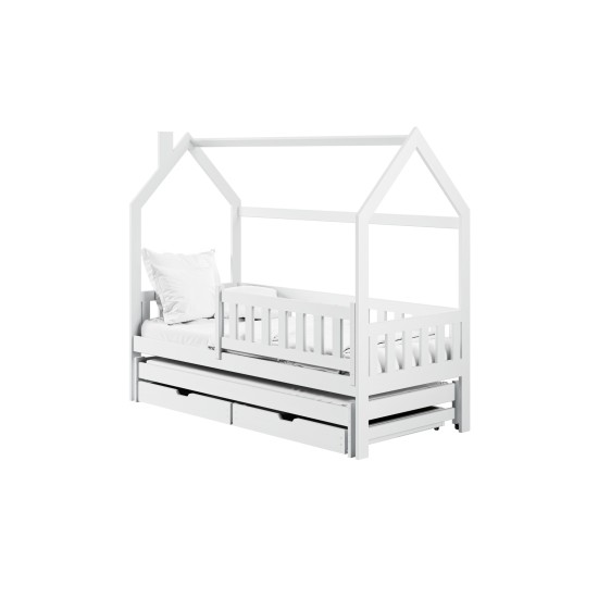 MONKEY 80x180 white childrens house bed Lano Furniture MONKEY 80x180 white childrens house bed Lano Furniture
