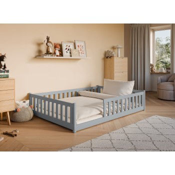 Παιδικό Κρεβάτι Montessori MATI 140x200 - grey 