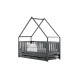 MAGIC 80x180 graphite bunk bed house Lano Furniture MAGIC 80x180 graphite bunk bed house Lano Furniture