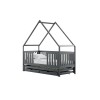 MAGIC 80x200 graphite bunk bed house Lano Furniture