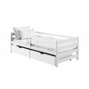 LEON 90x200 white childrens single bed Lano Furniture