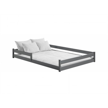 FINI 140x200 graphite children's single bed Lano Furniture