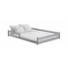 FINI 140x200 grey childrens single bed Lano Furniture