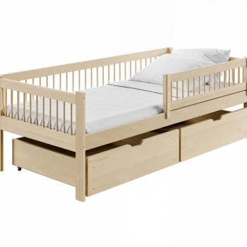 EDI 80x180 pine children's bed Lano Furniture