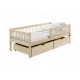 EDI 90x190 pine childrens bed Lano Furniture
