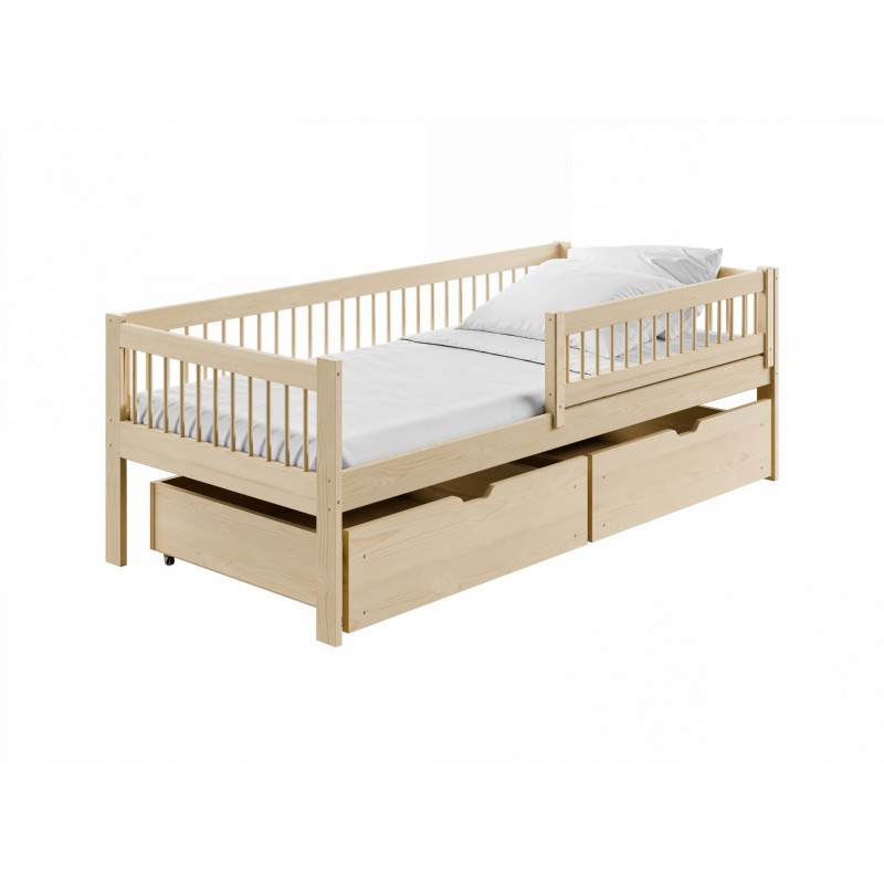 EDI 90x200 pine childrens bed Lano Furniture