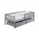 EDI 90x190 grey childrens bed Lano Furniture