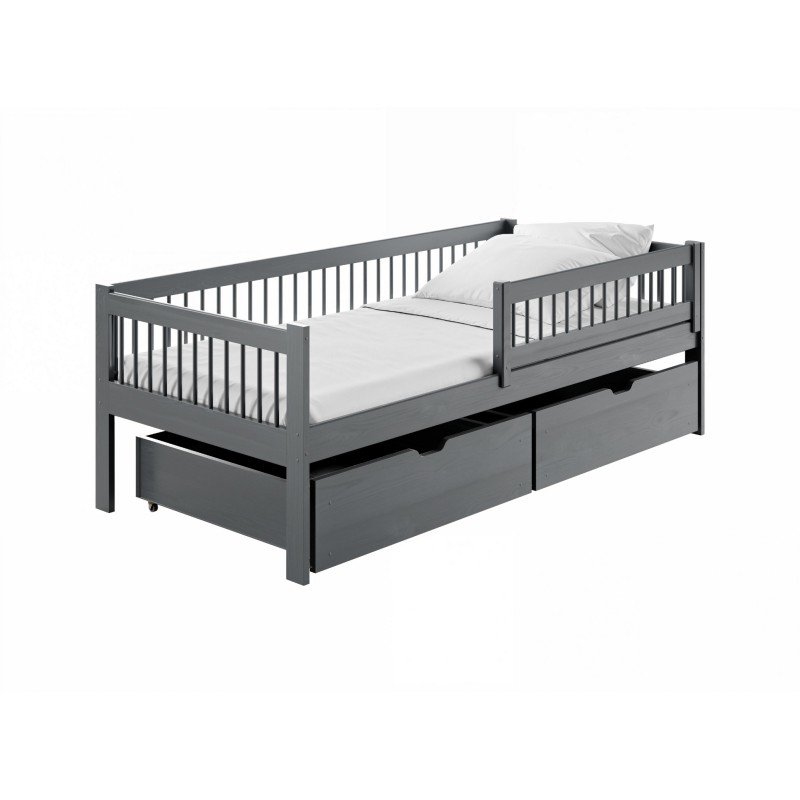 EDI 80x160 graphite childrens bed Lano Furniture