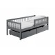EDI 90x200 graphite childrens bed Lano Furniture
