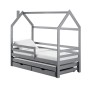 DISNEY 80x180 grey children's house bed Lano Furniture
